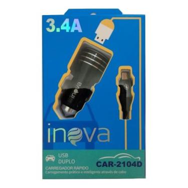 Imagem de Carregador Rápido Potente Para Carro - Inova