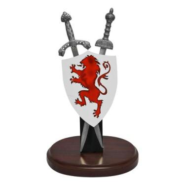 Imagem de Jogo de 2 Abridores de Cartas com Suporte e Escudo - Importado