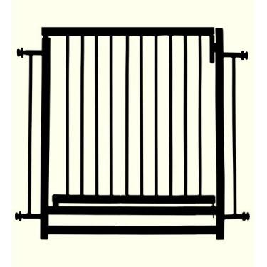 Imagem de Portão para Cachorros Pets Crianças Grade de Proteção Premium 1m - Csk