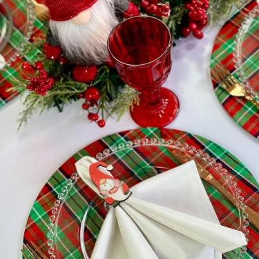 Imagem de Kit Capas de Sousplat Supla Com Guardanapos e Porta Guardanapos Para M