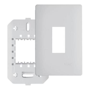 Imagem de Placa 4 X 2 1 Módulo Vertical Com Suporte Habitat - Fame