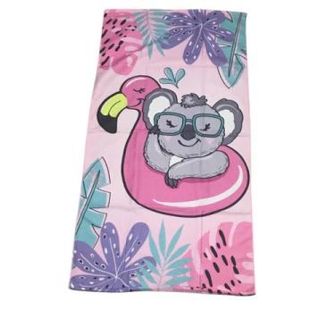 Imagem de TOALHA DE PRAIA INFANTIL 60cm x 1,10m MENINAS - Benecasa