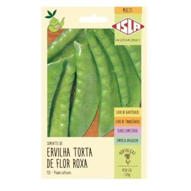 Imagem de Sementes Ervilha Torta De Flor Roxa ISLA