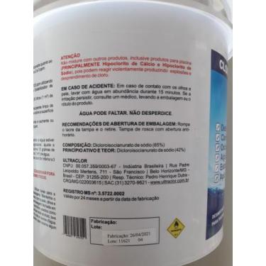 Imagem de Cloro Estabilizado Granulado Aditivado - Ultraclor