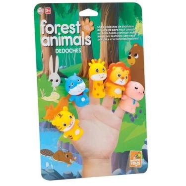 Imagem de Dedoches Animais Da Floresta 298 Bee Toys