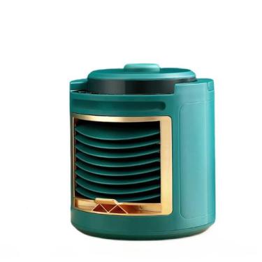 Imagem de Refrigerador de ar USB portátil Pequeno Condicionador de Ar, Mini Fan 