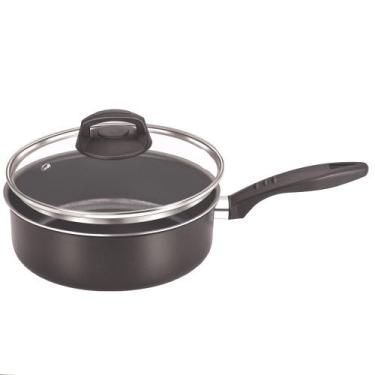 Imagem de Frigideira Antiaderente com Tampa de vidro Teflon N18 - MP Aluminio