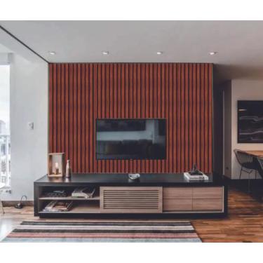 Imagem de Papel de Parede  Marmore e Ripado Tedencia  (folha med. 90x300 cm) - D