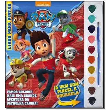 Imagem de Patrulha Canina Livro Para Pintar