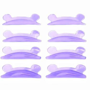 Imagem de Almofadas de elevação de cílios para olhos grandes, hastes de elevação de cílios Mickey, 4 tamanhos, almofada de laminação de cílios reutilizável, protetor permanente de silicone, faça você mesmo em