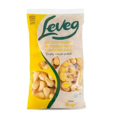 Imagem de Biscoito Vegano Leveg de Polvilho Feito com Batata-Doce Sabor Queijo 9