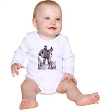 Imagem de Body intantil Nostalgia Frankstein Jr Grafite Arte - Alearts, G