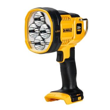 Imagem de DEWALT Luz de trabalho de LED MAX 20 V, cabeça giratória (DCL043), vermelha