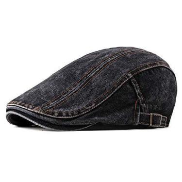 Imagem de Boina Estilosa Italiana Ajustável Outono Inverno Jeans Xthree, 3