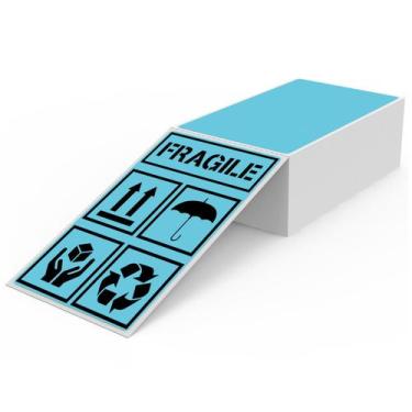 Imagem de Etiquetas Térmicas YIKIADA (7,6 x 12,7 cm) - 300 Unidades - Impermeáve