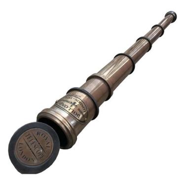 Imagem de Telescópio Náutico de Latão Antigo A S Handicrafts - 40cm