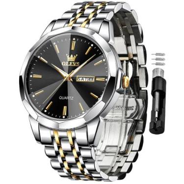 Imagem de Relógio de Pulso OLEVS Masculino - Analógico de Quartzo - Estilo Busin
