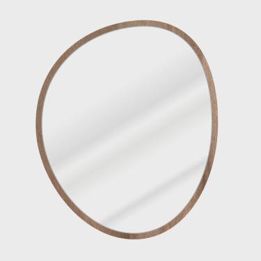 Imagem de Espelho Orgus02nz 64cm X 77cm Nozes