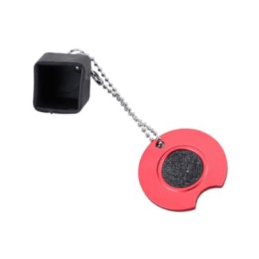 Imagem de kowaku Sinuca por suporte de giz com sugestão de bilhar ferramentas de cuidados com desgaste prático de giz leve para jogadores de para jogadores de piscina