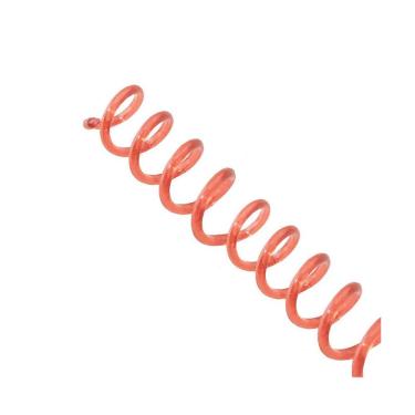 Imagem de Espiral Encadernação Vermelho Transparente 25mm 160F 45Un