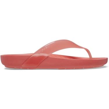 Imagem de Chinelo crocs splash shine flip neon watermelon - 38