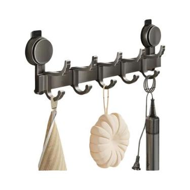 Imagem de Gancho De Porta Com Ventosa De Alta Resistência, Gancho Traseiro Para 