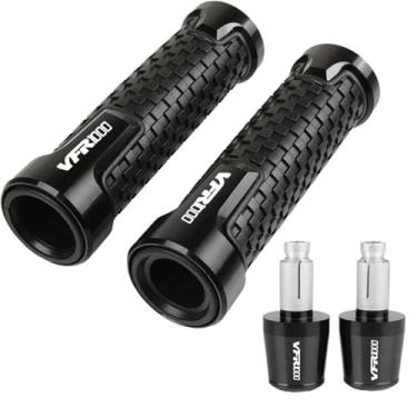 Imagem de Motorcycle Throttle Handle Grips，replacement part，Handlebar Grips Powersports Grips Accessories, For VTR1000F VFR 1000F VFR1000 F 2005 2006
