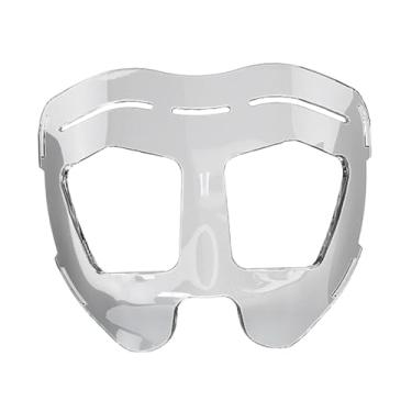 Imagem de YIJU Máscara de basquete, protetor nasal, protetor facial esportivo para nariz quebrado, para exercícios de boxe, futebol e softball, 16.5 Cm X 13.5 Cm