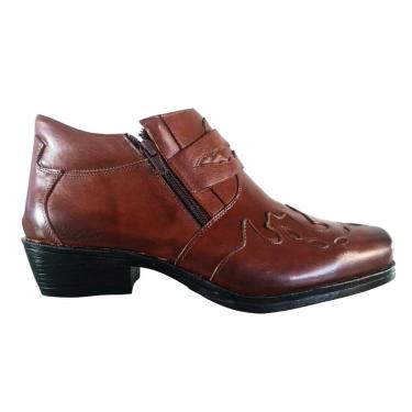 Imagem de Bota Casual Jungle Masculina Couro Confortável