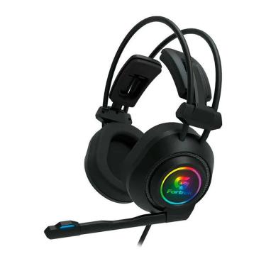Imagem de Headset Gamer Vickers Preto Led Rgb P2/P2 70556 Fortrek