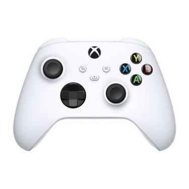 Imagem de Controle Sem Fio Xbox Robot White, Joystick, Branco, Mapeamento de botões