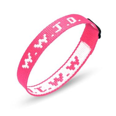 Imagem de SKYFUN WWJD Pulseiras correias What Would Jesus Do Pulseira para homens mulheres pulseiras de tecido cristão ajustáveis a granel acessórios de joias religiosas presentes, 9.8, Sem Pedra Preciosa