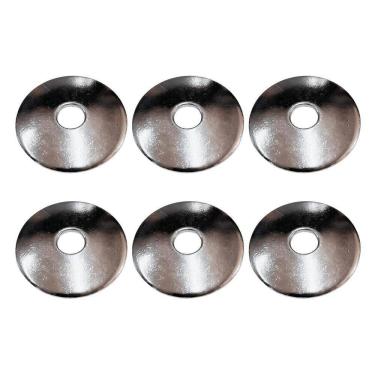 Imagem de Kit 6 Arruela Cônica Aço Suporte De Prato Bateria Ta015