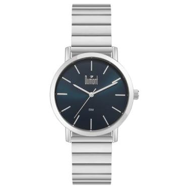 Imagem de Dumont Relógio Dumont Masculino Traveller Prata - DU2035MOY/4A