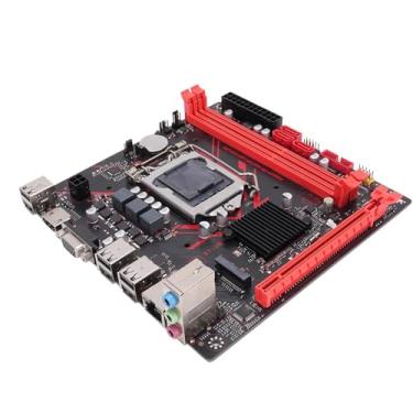 Imagem de VBESTLIFE H61 Computer Motherboard, Soquete LGA1155 para o Núcleo 2º 3º Gen I3 I5 I7 E3 V2 Pentium Cpus, M.2 NvMe, SATA2.0, Slots DDR3 Duplo 1080p Saída