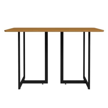 Imagem de MESA DE JANTAR BELLE (Preto/Nature)