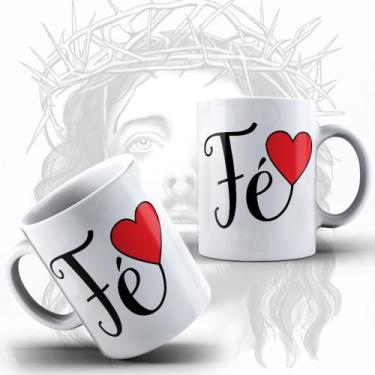 Imagem de Caneca Religiosa Fé S2 Deus Jesus - MEGA OFERTA! - EXL