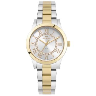 Imagem de Relógio Technos Feminino Ref: 2036msx/1k Elegance Bicolor