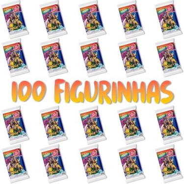 Imagem de Kit de 20 envelopes (100 figurinhas cromos) do Álbum oficial Gato Galá