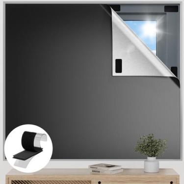 Imagem de Cortinas Blackout Esteh 100% Blackout 36x57cm com laço e gancho