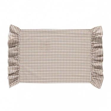 Imagem de Jogo Americano Copa E Cia Avuslo Dupla Face Marie Taupe