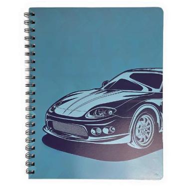 Imagem de Caderno Universitário 1 Matéria Carros -Drift Team 80 Folhas - Cultura