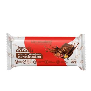 Imagem de Barra de Cacau + Castanha Germinada Uncooked  30g