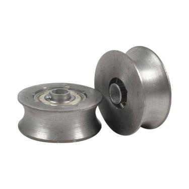 Imagem de Par De Roldanas Para Portão 90 Mm Tubo - Fp