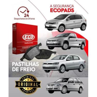 Imagem de Pastilha de freio dianteira Volkswagen Gol G5, Saveiro G5, Voyage G5, 