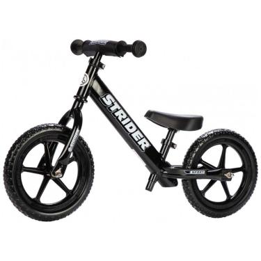 Imagem de Bicicleta sem Pedal para Crianças de 2 a 5 Anos com Assento Ajustável, STRIDER, Preta