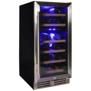 Imagem de Koolatron Adega de Vinhos Embutida, Refrigerador de Vinhos 28 Garrafas, Gabinete Embutido para Champanhe, Vinho Tinto e Branco
