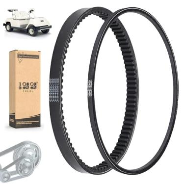Imagem de 10L0L Kit de correia de transmissão de embreagem de carrinho de golfe e gerador de partida para Yamaha G1 / G3 modelos de gás de 2 ciclos 1978-1989, OEM # J10-46241-00-00, J17-46241-00-00, J10-81173