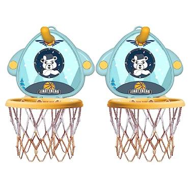 Imagem de Generic Cesta de Basquete Infantil, Material de Pvc Montado na Parede para Objetivo de Basquete Pequeno Com Placa Grossa Pode Suportar 20kg, para Adolescentes, para Uso Interno (#2)