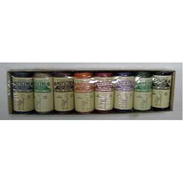 Imagem de Bosmere K811 Nutscene Mini Carretéis de Barbante, 8 Cores Sortidas em Caixa de Presente